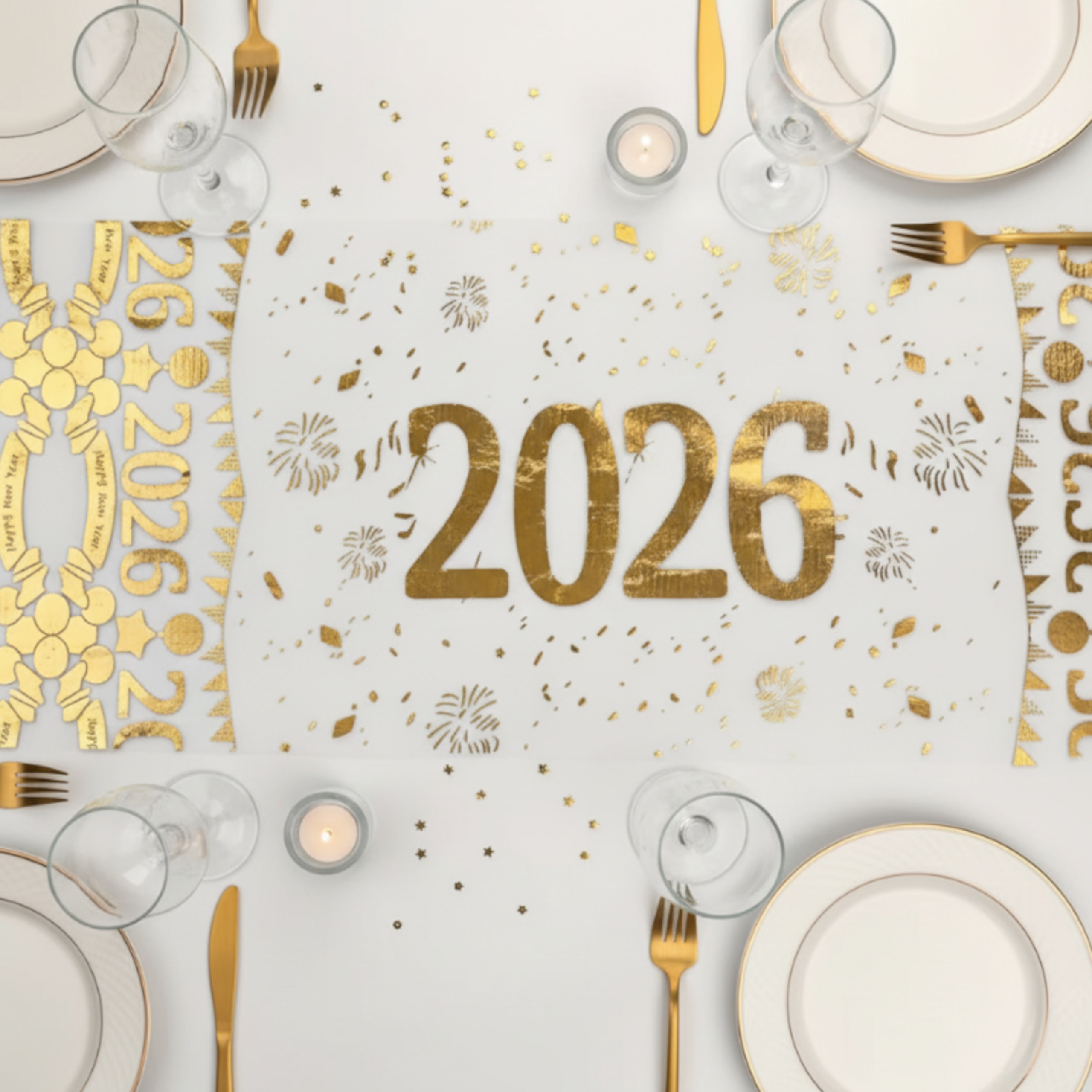 BIEŻNIK 2026 ZŁOTY 28x300cm