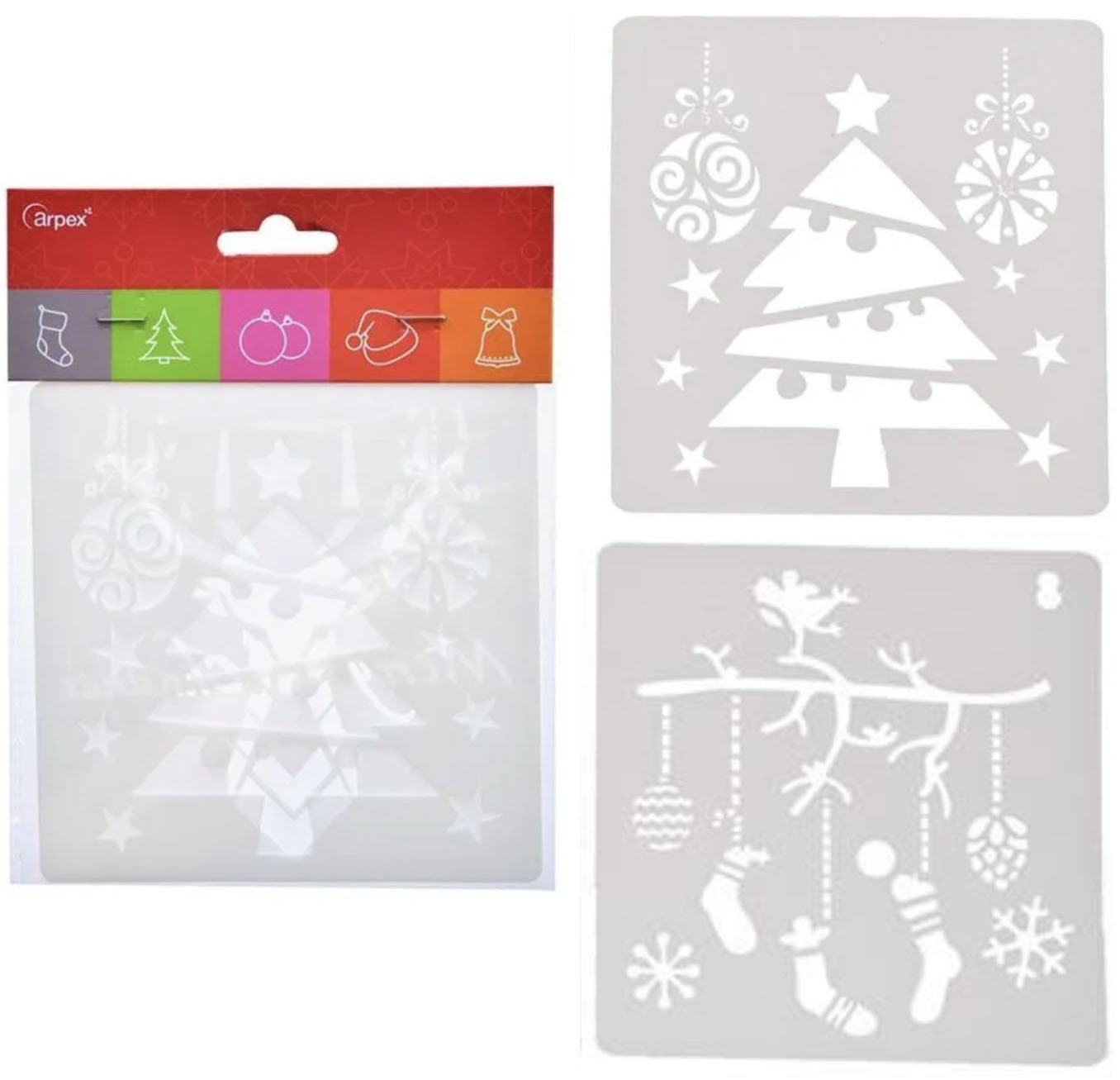 SZABLONY DO ŚNIEGU 2szt H