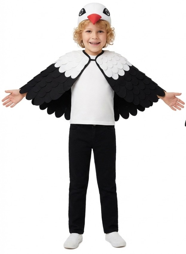 ZESTAW BOCIAN CZAPKA+SKRZYDŁA - obrazek 5