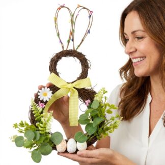 WIANEK WIELKANOCNY ZAJĄC 43cm