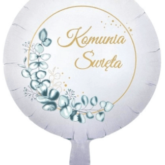 BALON FOLIOWY I KOMUNIA ŚW. LISTKI BOHO KOŁO 18`