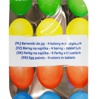 BARWNIKI DO JAJEK W PASTYLKACH