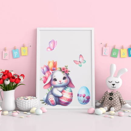 NAKLEJKI NA OKNO WIELKANOCNE 3szt - obrazek 6