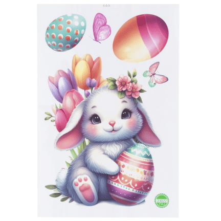 NAKLEJKI NA OKNO WIELKANOCNE 3szt - obrazek 2