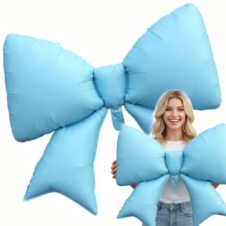 BALON FOLIOWY KOKARDKA NIEBIESKA VP